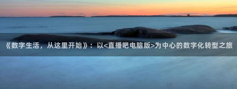 乐球直播足球：《数字生活，从这里开始》：以<直播吧电脑版>为中心的数字化转型之旅