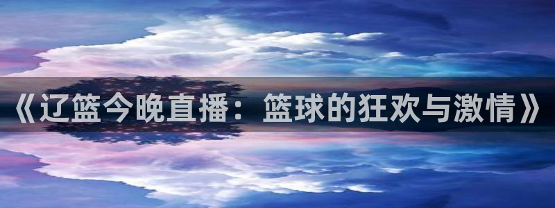 乐球直播无插件直播今日赛事：《辽篮今晚直播：篮球的狂欢与激情》